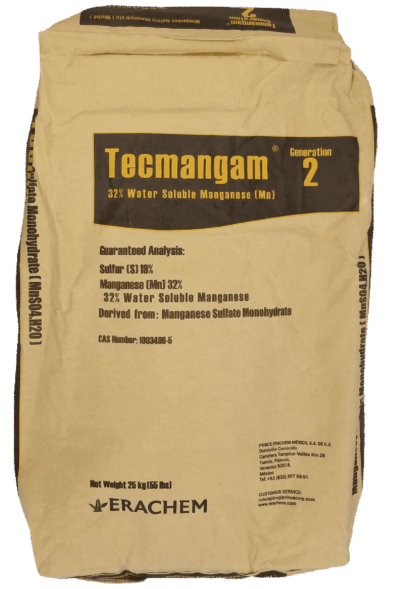 Sulfato de Manganeso Soluble 32%, Tecmangam